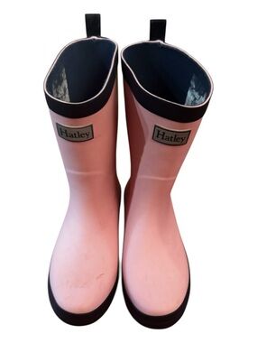 Girls Hatley Pink Size 2 Rainboots